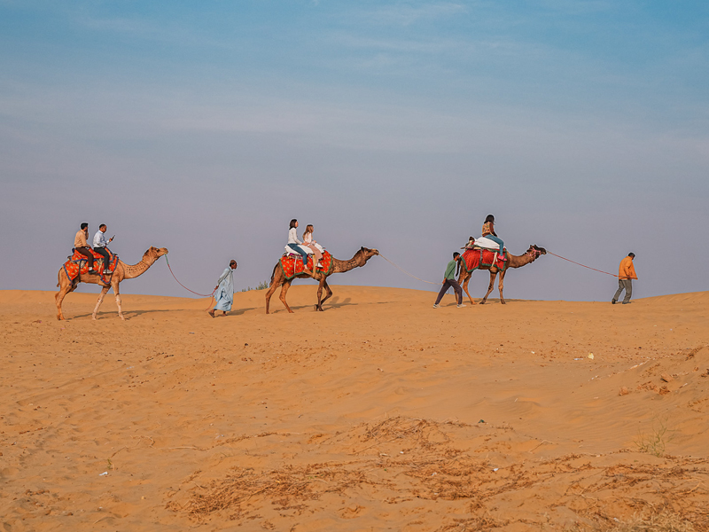 Desert lies Jaisalmer