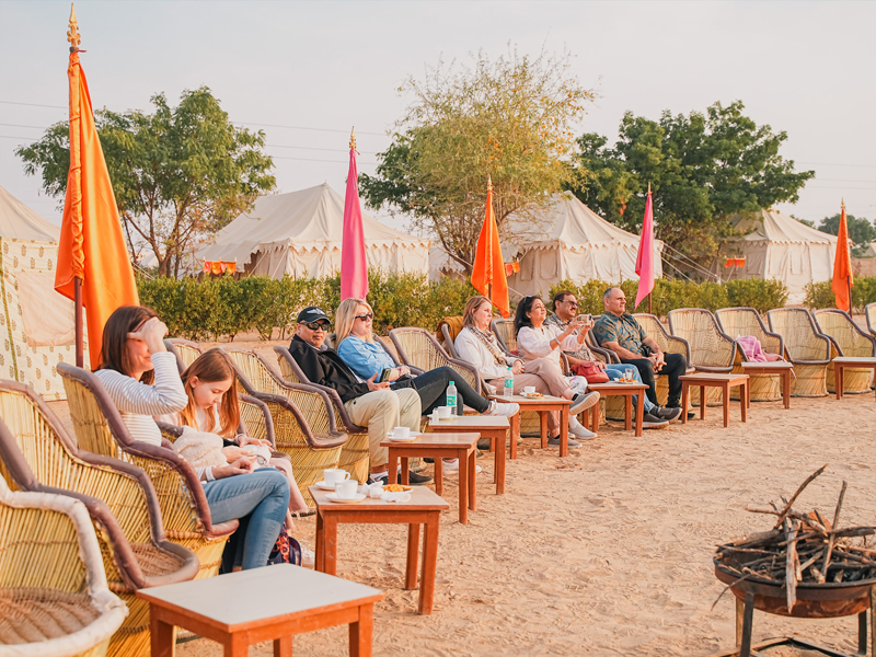 cultural performance in Jaisalmer